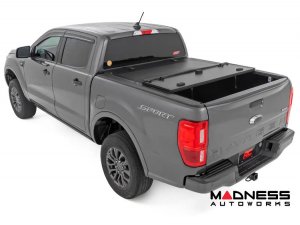 Ford Ranger Bed Cover - Tri-Fold - Flip Up - Hard Cover - 6' Bed Ford Ranger Bed Cover - Tri-Fold - Flip Up - Hard Cover - 6' Bed